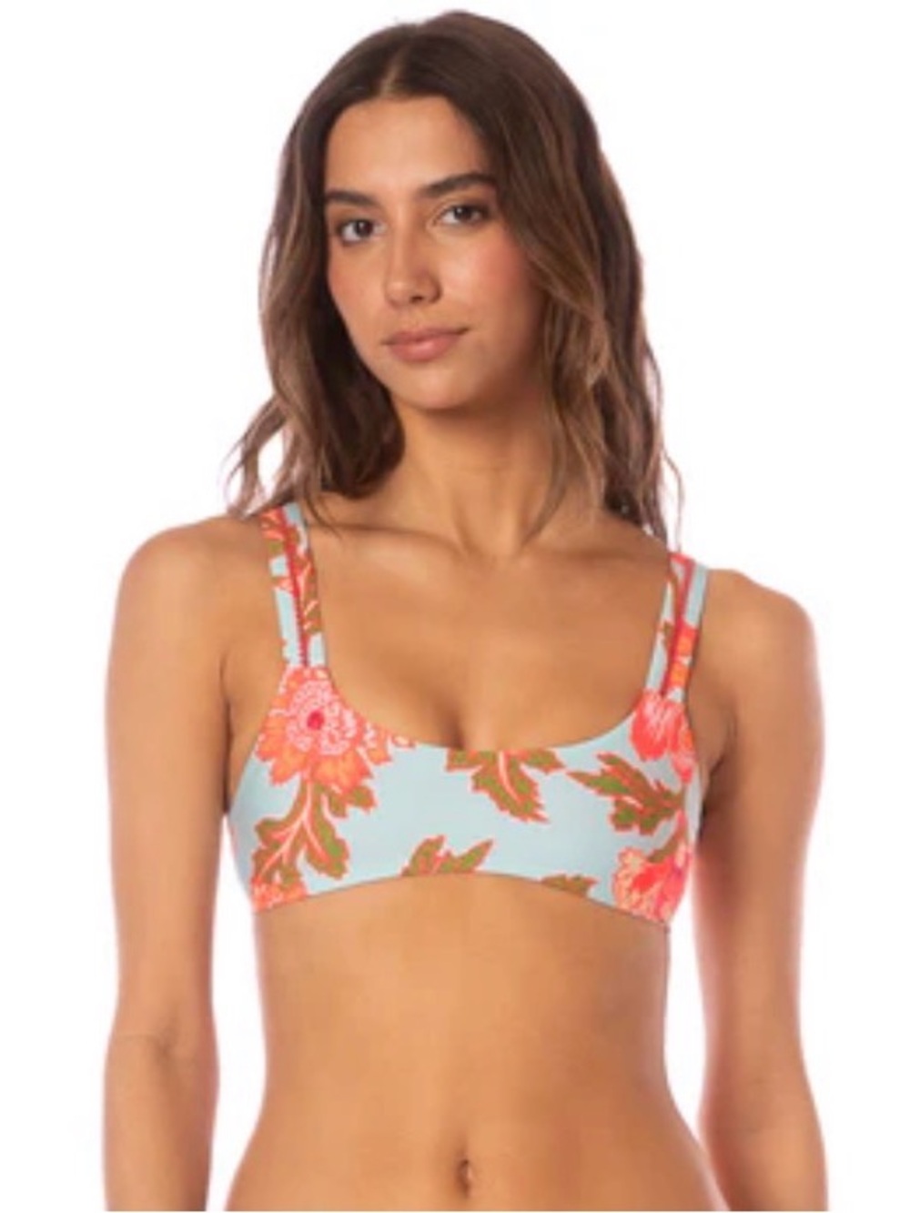 Maaji Floral Sky Bikini Top